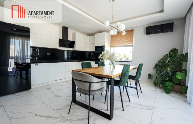 Luksusowe mieszkanie - 2 balkony, 2 łazienki, 7kW