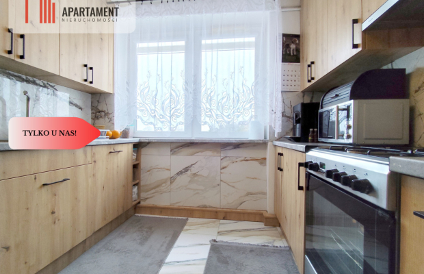 3 pokojowe mieszkanie 1,5 km od jeziora !