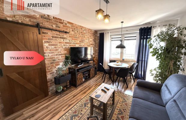 Wyremontowane mieszkanie z dużym balkonem.