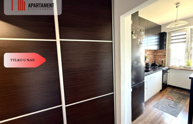 Wyremontowane mieszkanie z dużym balkonem.