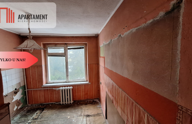 2 pokoje 37.56 do remontu