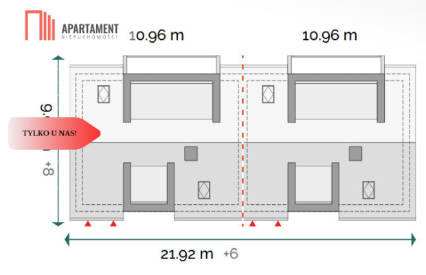 3 pokojowe z ogrodem i tarasem