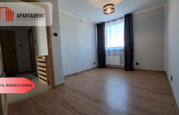 Mieszkanie bezczynszowe, po generalnym remoncie