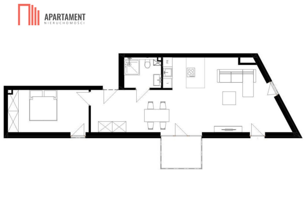 Apartament 2 pokoje | 66m2 | Skrzetusko