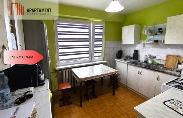 3-pokojowe mieszkanie z balkonem obok Unisławia