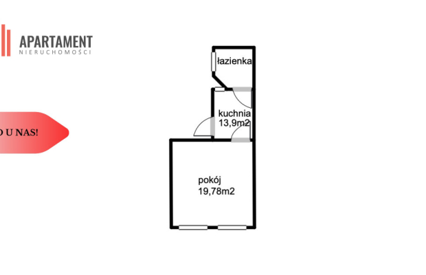 TYLKO U NAS!!! Mieszkanie lub biuro w centrum.