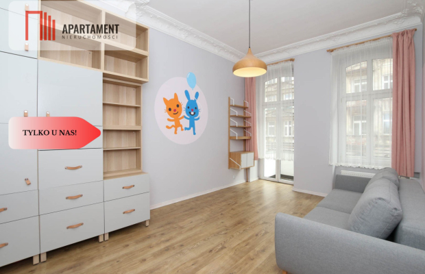 3 przestronne pokoje/balkonem/komórka lokatorska