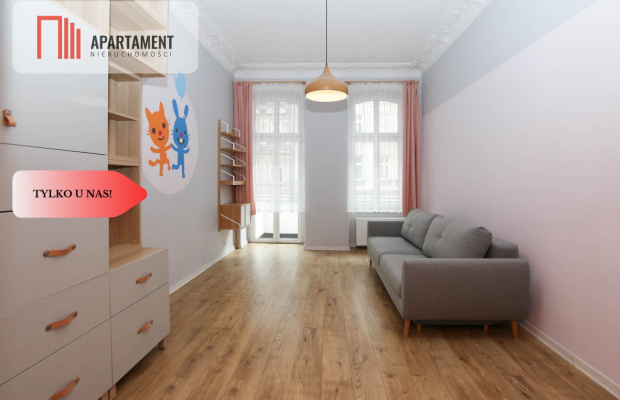 3 przestronne pokoje/balkonem/komórka lokatorska