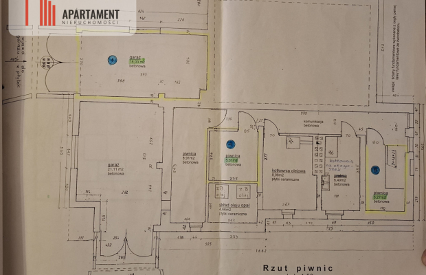 2 pokoje z garażem i ogródkiem – Włocławek, parter