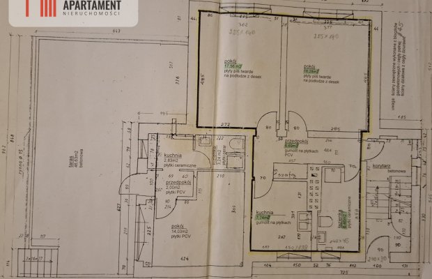 2 pokoje z garażem i ogródkiem – Włocławek, parter