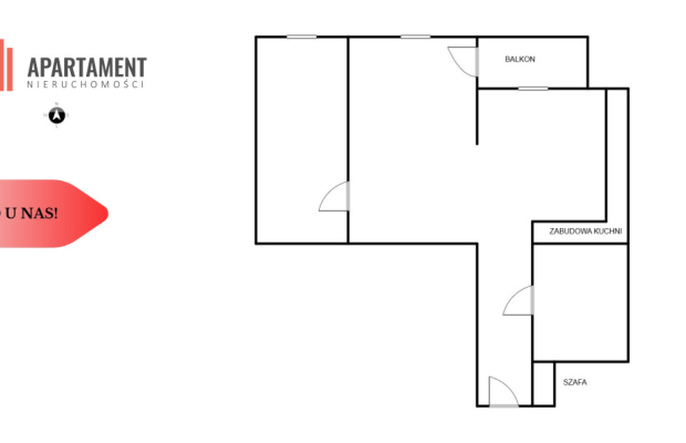 Mieszkanie 46m2 w samym Centrum Iławy