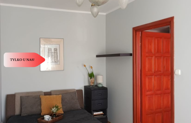 Słoneczne mieszkanie z garderobą i aneksem