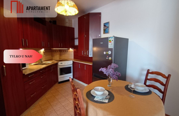 Słoneczne mieszkanie z garderobą i aneksem