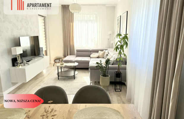 Nowoczesny apartament z dwoma balkonami oraz windą