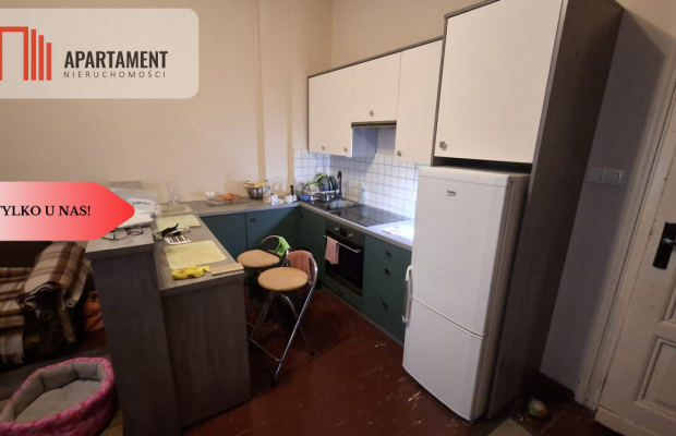 Tylko u nas! Kawalerka do odświeżenia!