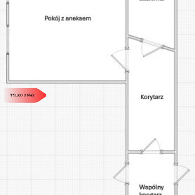Tylko u nas! Kawalerka do odświeżenia!