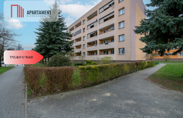 4 pokojowe z balkonem na parterze!Warzyń