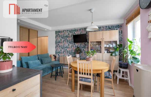 4 pokojowe z balkonem na parterze!Warzyń