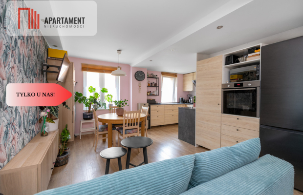 4 pokojowe z balkonem na parterze!Warzyń