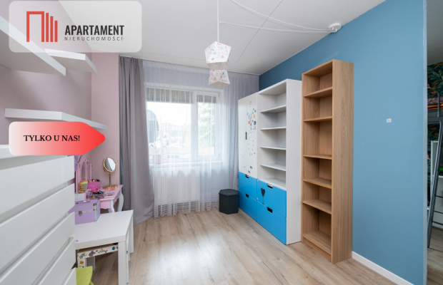 4 pokojowe z balkonem na parterze!Warzyń