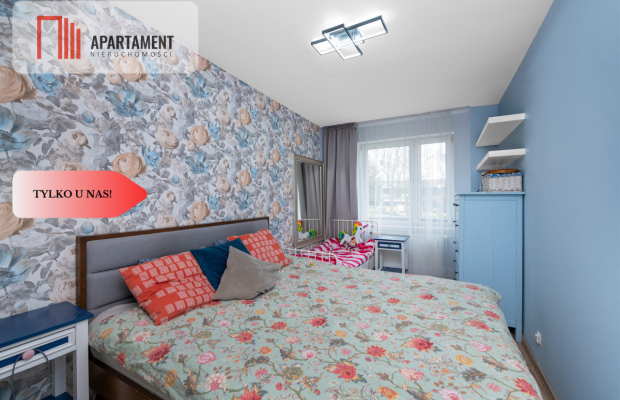 4 pokojowe z balkonem na parterze!Warzyń