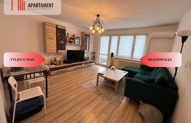 3 pokoje/balkon/Rezerwacja