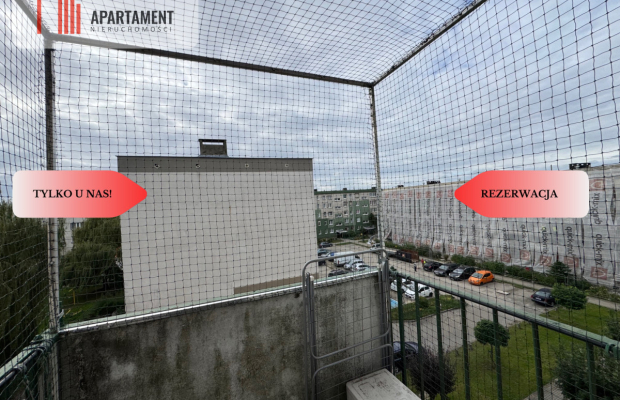 3 pokoje/balkon/Rezerwacja