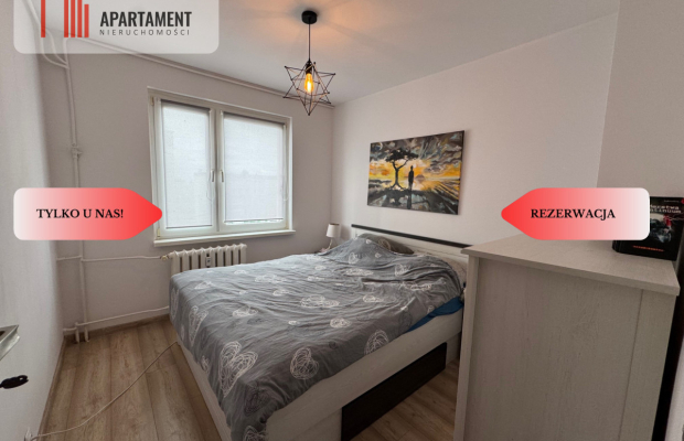 3 pokoje/balkon/Rezerwacja