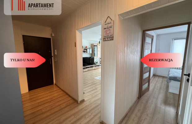 3 pokoje/balkon/Rezerwacja