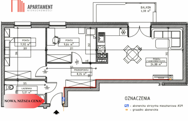Na sprzedaż mieszkanie- rok budowy 2022