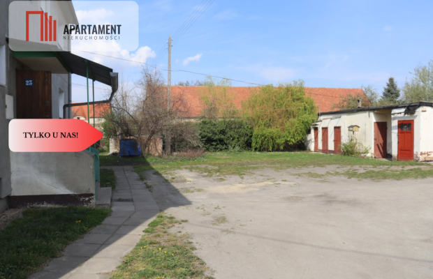 Mieszkanie /2 pokoje/2 działki