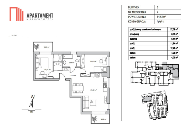 Mieszkanie z ogródkiem Starogard Gdański