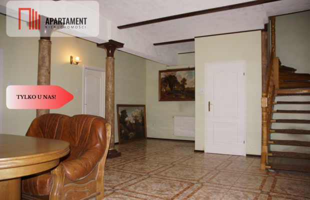 5 pok, duży salon, centrum, taras, ogródek,  garaż