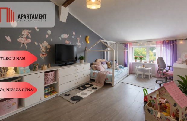 Duże, przestronne mieszkanie z klimatem