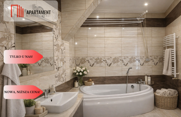 Duże, przestronne mieszkanie z klimatem