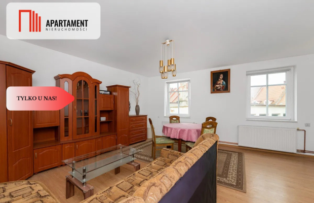 Duże 2 pokojowe w centrum Wołowa!