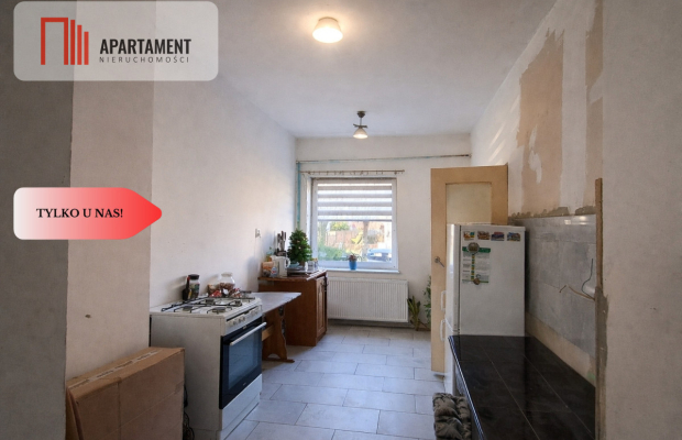 Parterowe mieszkanie z dużym potencjałem