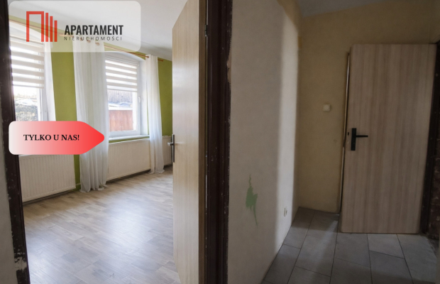 Parterowe mieszkanie z dużym potencjałem