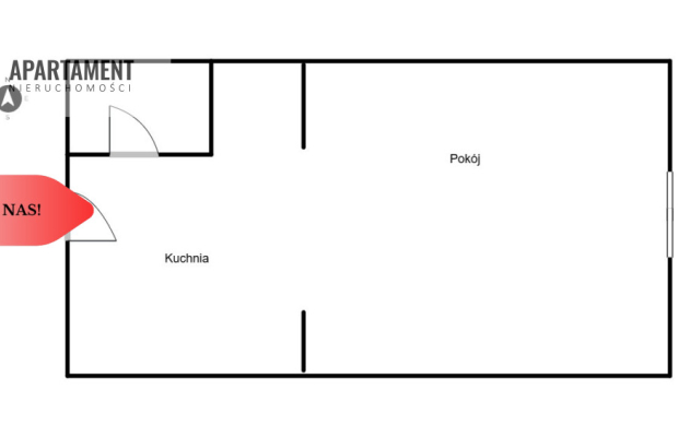 *Kawalerka na poddaszu w Nakle