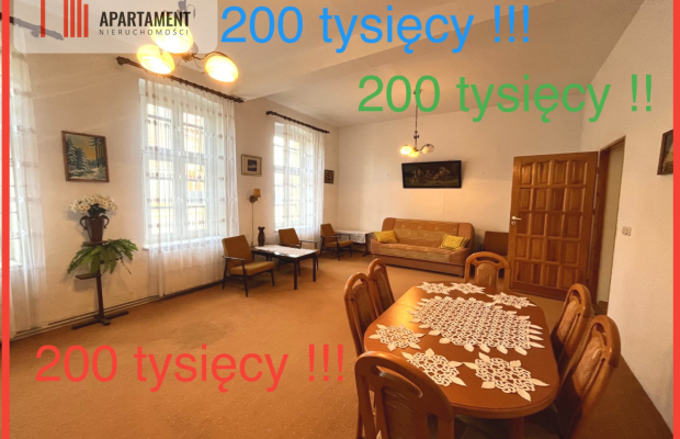 Drawno, mieszkanie 92m,parter,inwestycja.