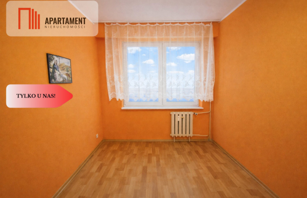 Jasne 2 pokoje z balkonem – Świecie. Do remontu.