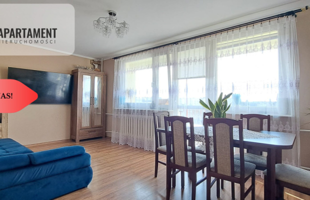 Duże słoneczne mieszkanie, pierwsze piętro