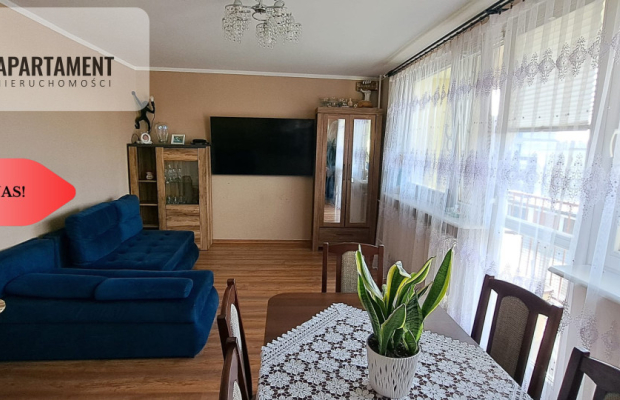 Duże słoneczne mieszkanie, pierwsze piętro