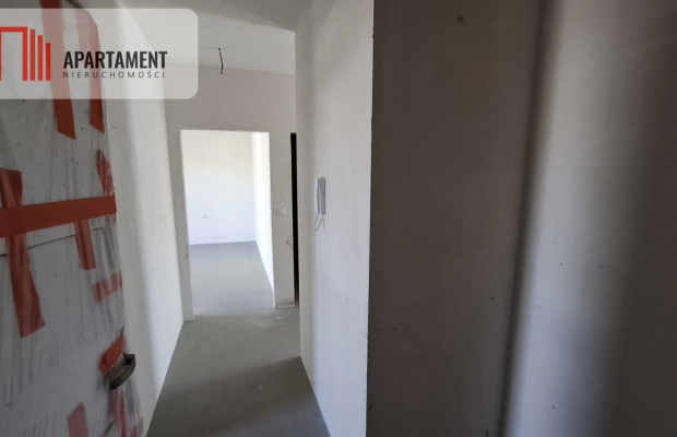 Mieszkanie z balkonem w stanie deweloperskim