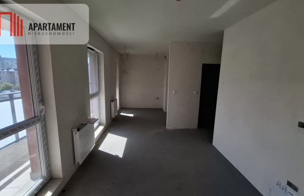 Mieszkanie z balkonem w stanie deweloperskim