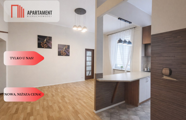 Duże mieszkanie blisko centrum z parkingiem.