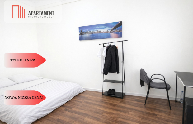 Duże mieszkanie blisko centrum z parkingiem.