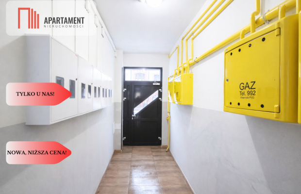 Duże mieszkanie blisko centrum z parkingiem.