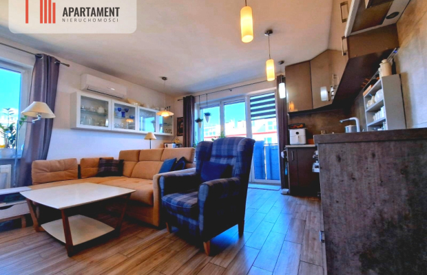 Piękny apartament, z dużym balkonem, cisza, wygoda