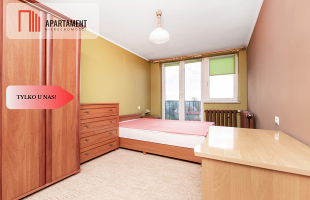 Rozkładowe 3 pokojowe z balkonem!